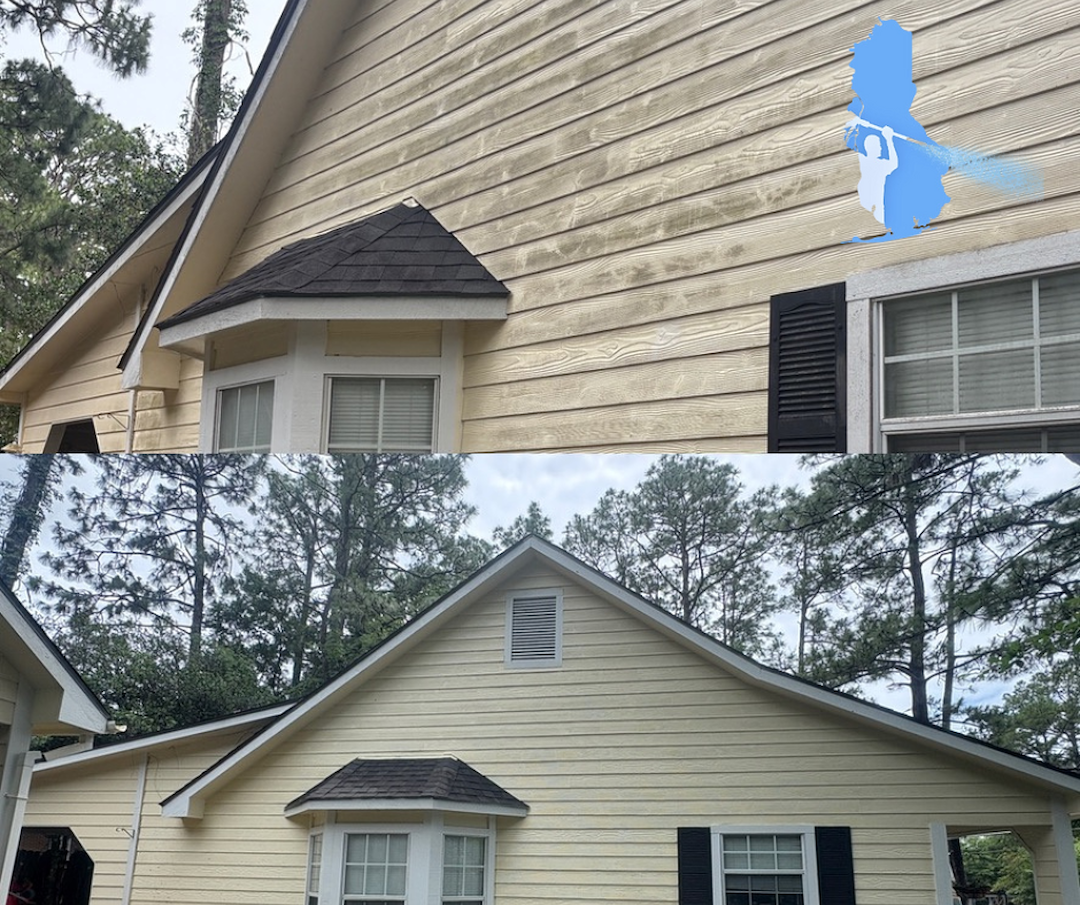 Sparkling Results in Spanish Fort: House Washing, Concrete Cleaning, and Fence Cleaning by Baldwin County’s Top House Washing Company